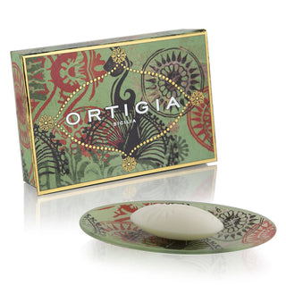 Ortigia Fico Glass Plate & Soap