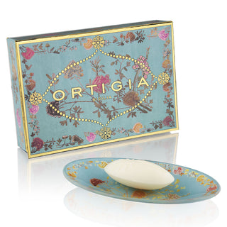 Ortigia Florio Glass Plate & Soap