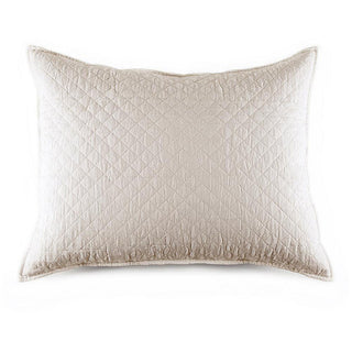 Pom Pom Hampton Coverlets & Shams - Cream Big Pillow