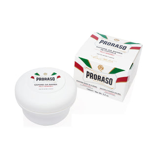 Proraso Shave Soap in a Jar for Sensitive Skin 5.2oz