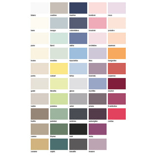 Schlossberg Solid Colored Sateen Noblesse Luxury Bed Linens - 48 Color Card