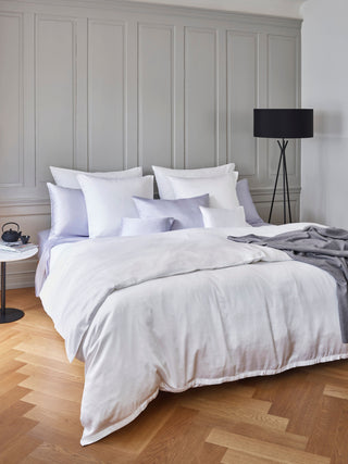 Schlossberg Urban Solid Micromodal Fitted Sheet made special for the DUXIANA Top Pad