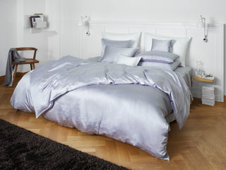 Schlossberg Urban Solid Micromodal Luxury Bed Linens - Glace, Ivorie, Blanc