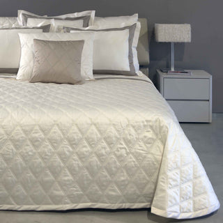 Signoria Filicudi 300tc Quilted Coverlet & Shams - Ivory