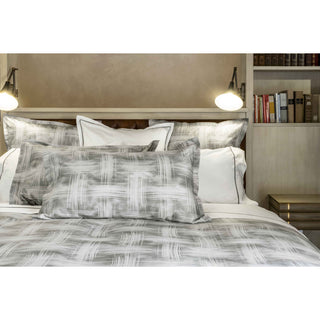 Signoria Graffiti 310tc Sateen Bed Linens - Grey Bed