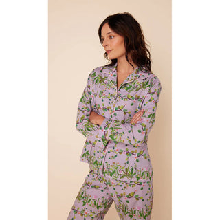 The Cat's Pajamas Sakura Luxe Pima Pajama Set