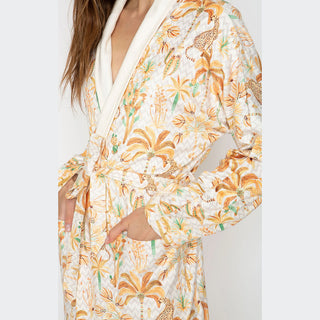 Wrap Up Into The Wild Short Robe