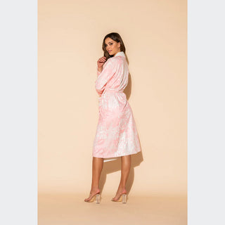 Wrap Up Romantique Pink Long Robe